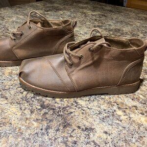 Brown BOB's with Memory Foam in a size 9 WIDE, Like New